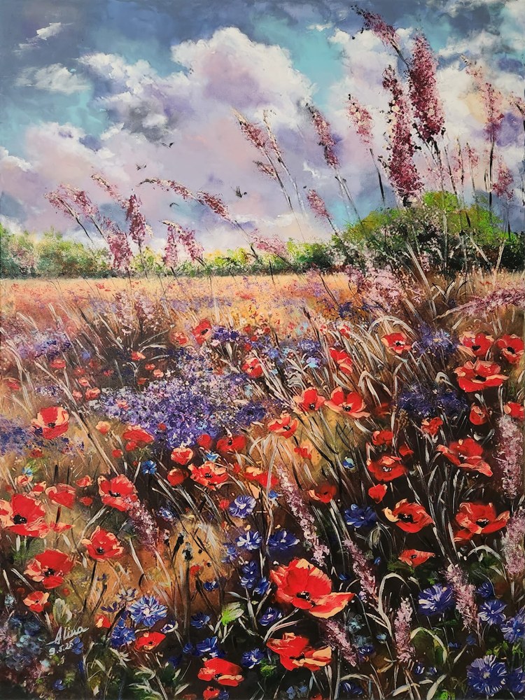 ArteDiAlina.com painting: Late Spring
